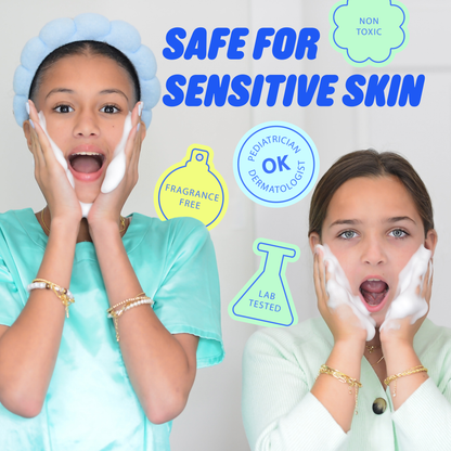Pipa Skin Care - Pipa Squeaky Clean Cleanser Gentle Foam Face Wash for Kids