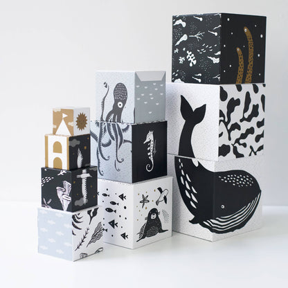 Wee Gallery - Nesting Blocks - Ocean Animals