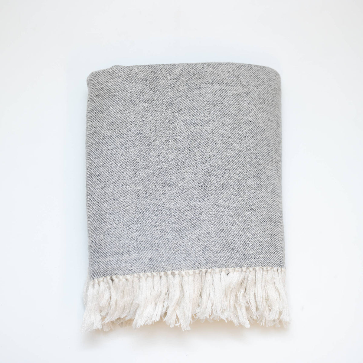 Christmas Luxury Herringbone Cashmere Blanket Throw RCLJ