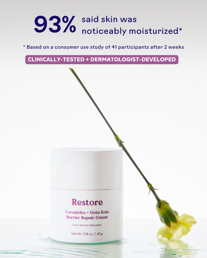 Three Ships - Restore Ceramides + Gotu Kola Barrier Repair Cream