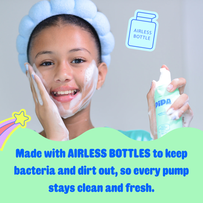 Pipa Skin Care - Pipa Squeaky Clean Cleanser Gentle Foam Face Wash for Kids