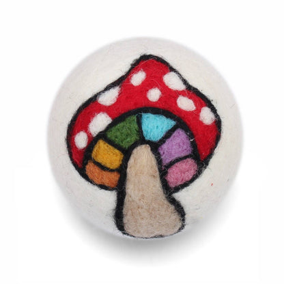 Ethical Global - Mushrooms: Eco Wool Dryer Balls Fair Trade