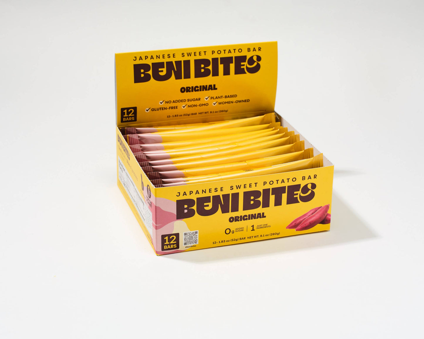Benibites - Benibites Japanese Dried Sweet Potato Bar Original
