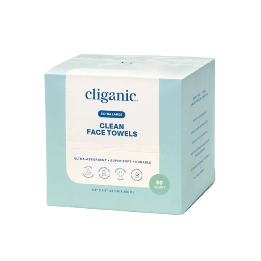 Clean Face Towels XL, Disposable, Ultra-Absorbent