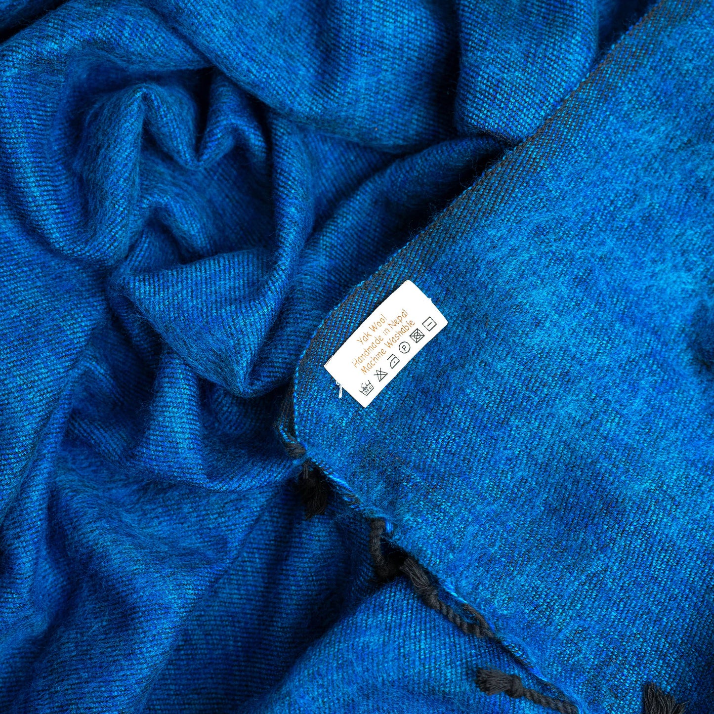 ART HIMALAYAN TRADING LTD - Extra Soft Yak wool Travel Throw Blanket  46"x96" Handmade