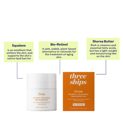 Three Ships - TESTER - Dream Bio-Retinol + Shorea Butter Rejuvenating Cream - NOT FOR RESALE