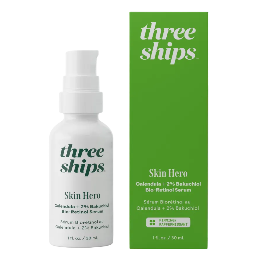 SkinHero™ Calendula + 2% Bakuchiol Bio-Retinol Serum by Three Ships