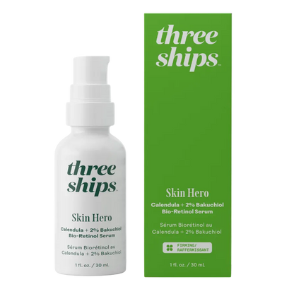 SkinHero™ Calendula + 2% Bakuchiol Bio-Retinol Serum by Three Ships