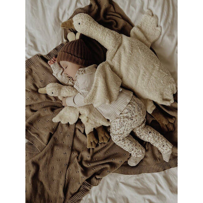 Senger-Naturwelt - Cuddly animal Goose small | white