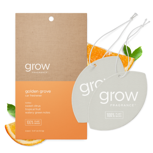 Grow Fragrance - Golden Grove Car Freshener
