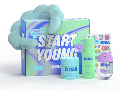 Pipa Skin Care - Pipa Skincare Start Young Gift Set, 3-Step Gentle Routine