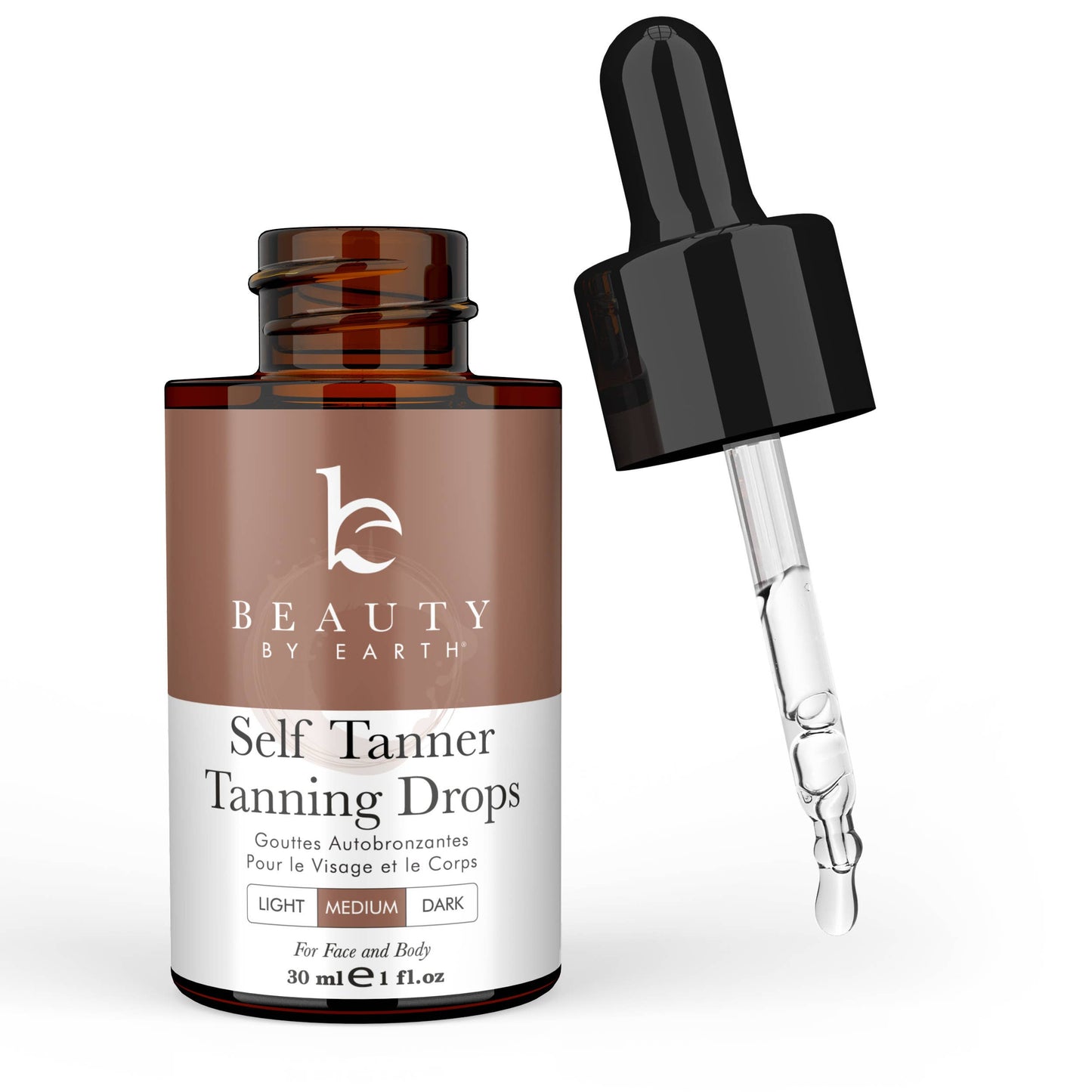 Beauty By Earth - Self Tanner Drops 1oz (3 Shades)