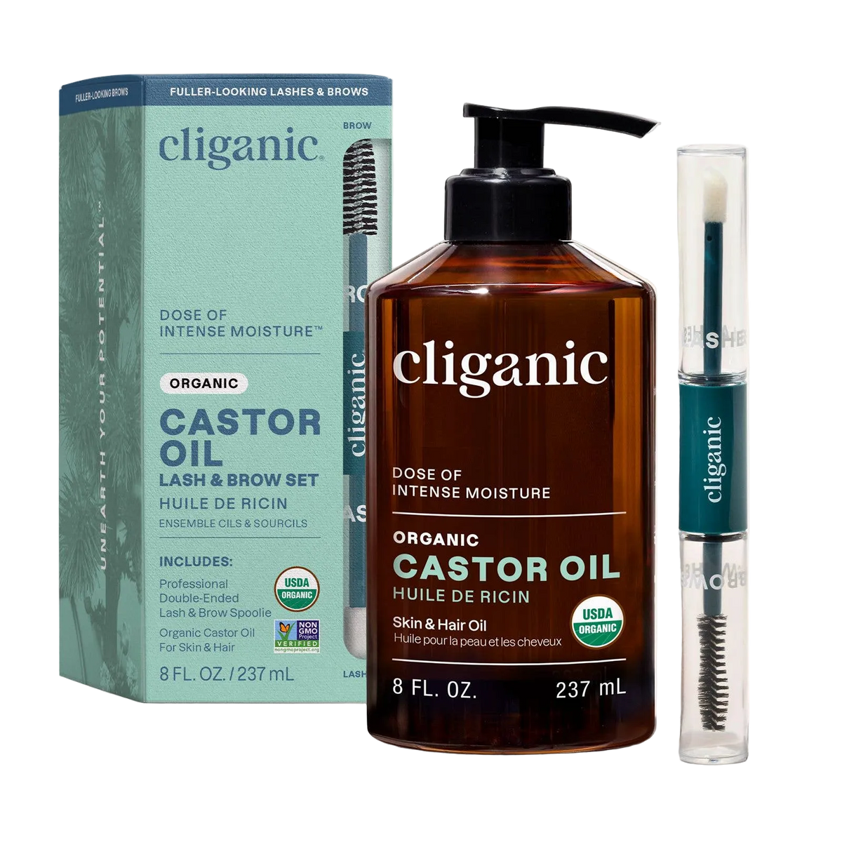 Organic Castor Oil by Cliganic