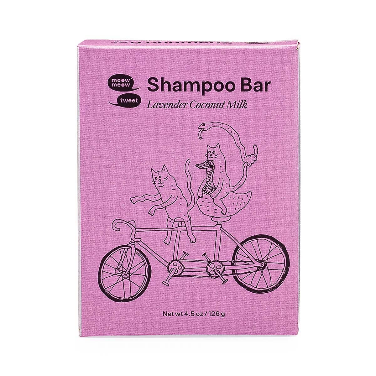 Meow Meow Tweet - Lavender Coconut Milk Shampoo Bar