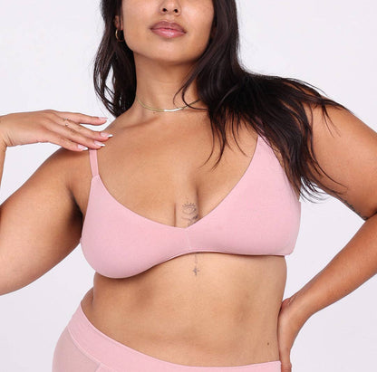 Organic Cotton Triangle Bralette