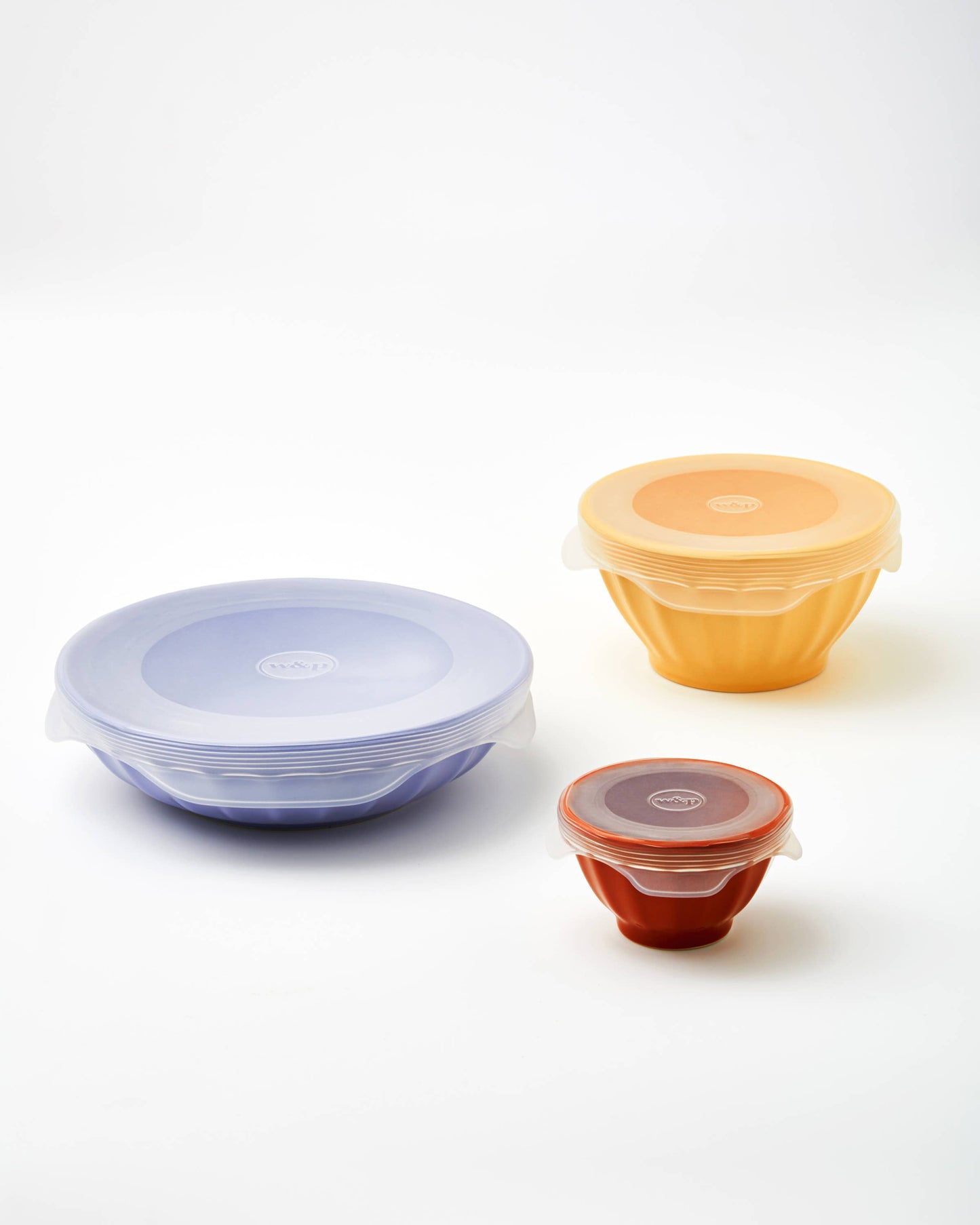 W&P - Reusable Silicone Stretch Lids - Set of 6 Assorted Sizes
