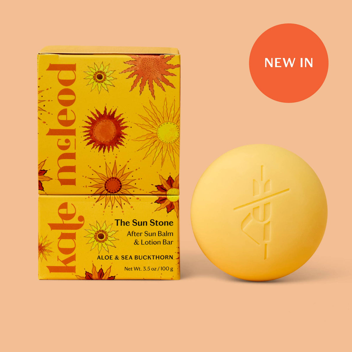 Kate McLeod - The Sun Stone | After Sun Balm & Lotion Bar