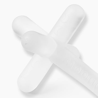 Moonjax - Moonjax® Baby Teether, Original Clear Silicone