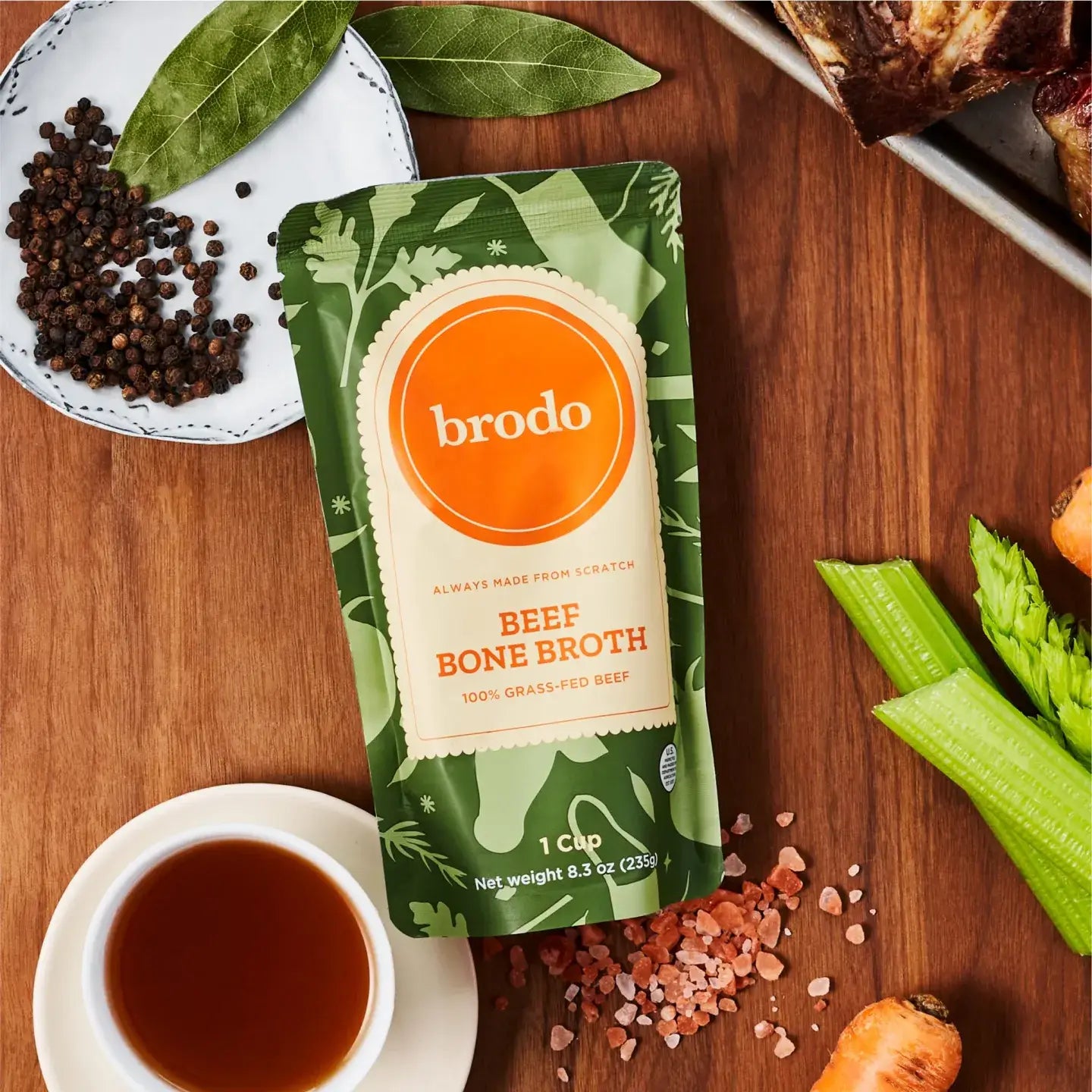 Brodo Grass-Fed Beef Bone Broth