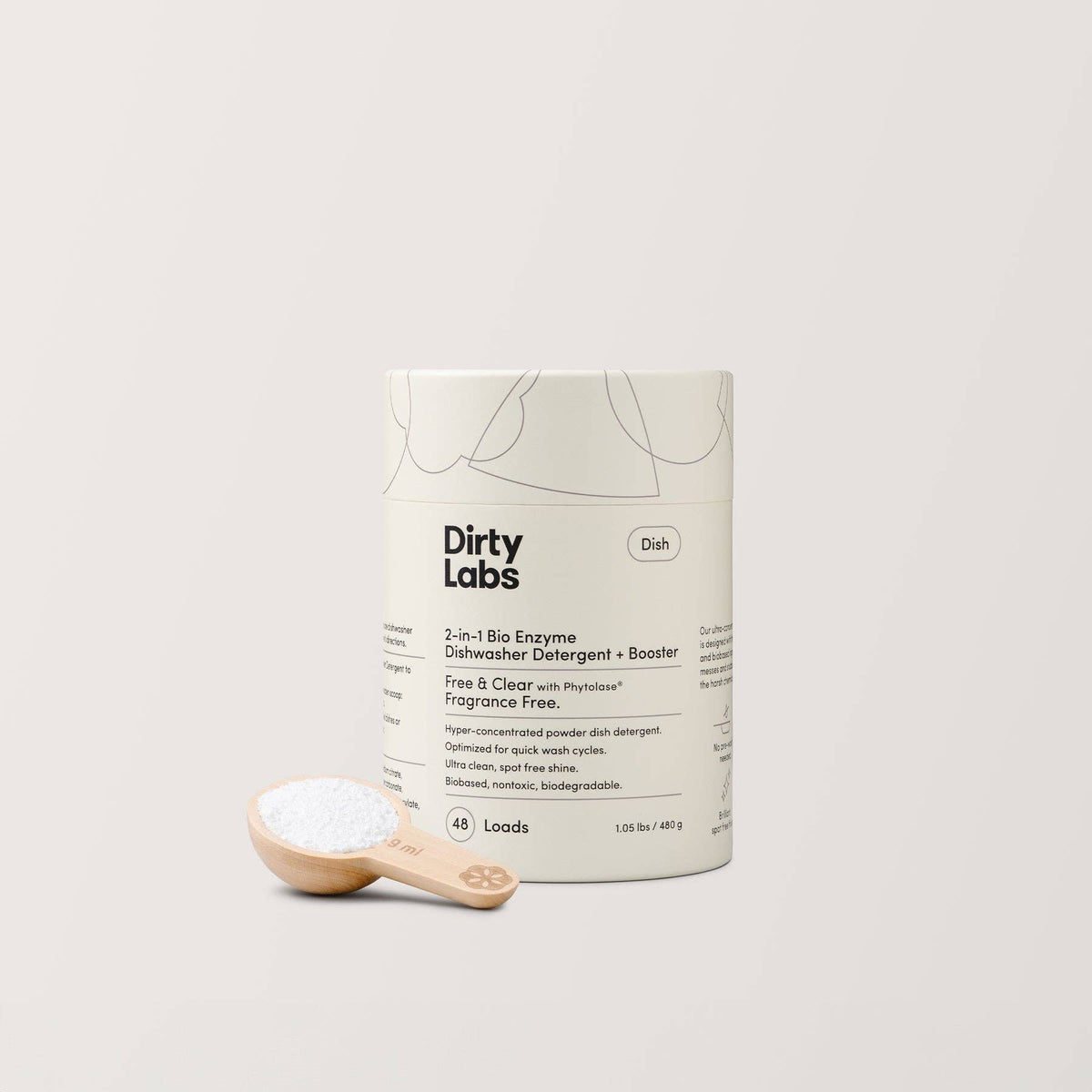 Free & Clear Bio Enzyme Dishwasher Detergent