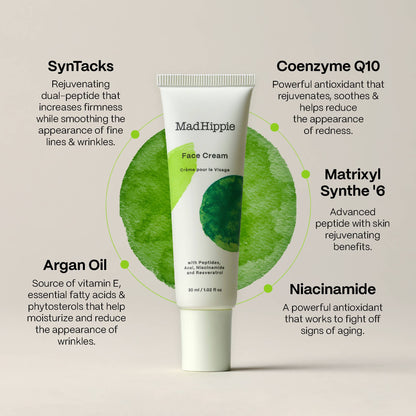 Mad Hippie - Face Cream -Age-Defying Face Moisturizer & Skin Tightening