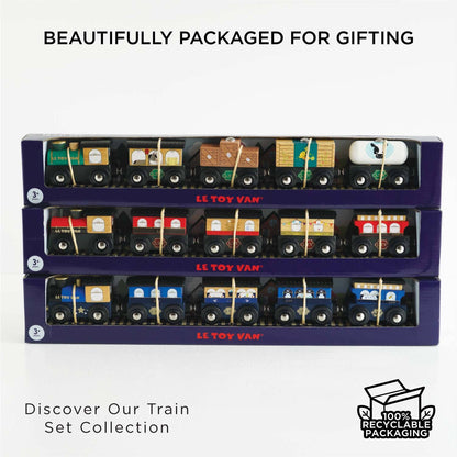 Le Toy Van, Inc. - Great Green Train & Goods Wagons