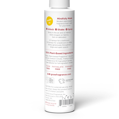 Grow Fragrance - Flannel & Leaves Air + Fabric Spray