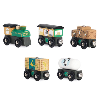 Le Toy Van, Inc. - Great Green Train & Goods Wagons