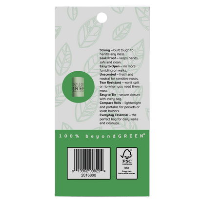 Dog Waste Bags, 90-Count — Leash Dispenser Refill Rolls