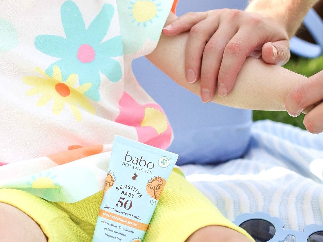 Babo Botanicals - Sensitive Baby Mineral Sunscreen Lotion SPF50