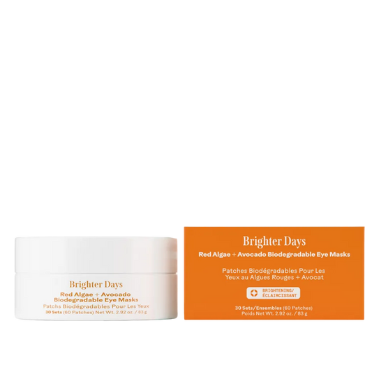Brighter Days Red Algae + Avocado Biodegradable Eye Mask