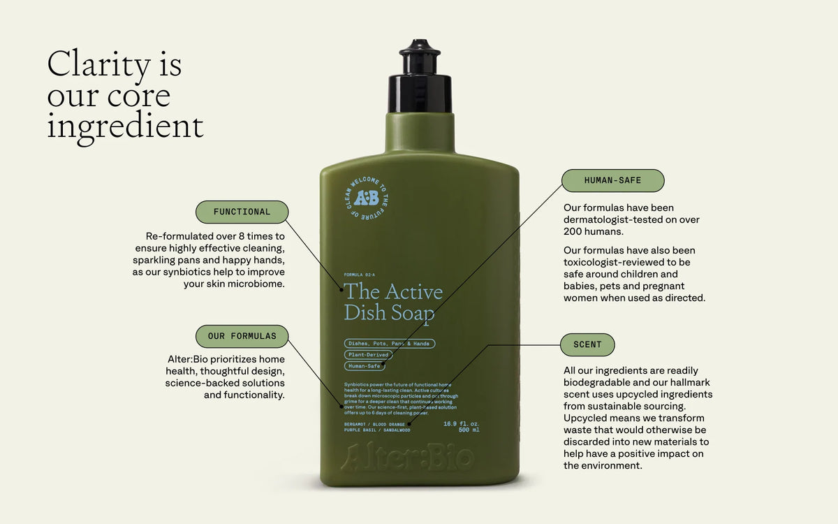 The Active Dish Soap by Alter Bio