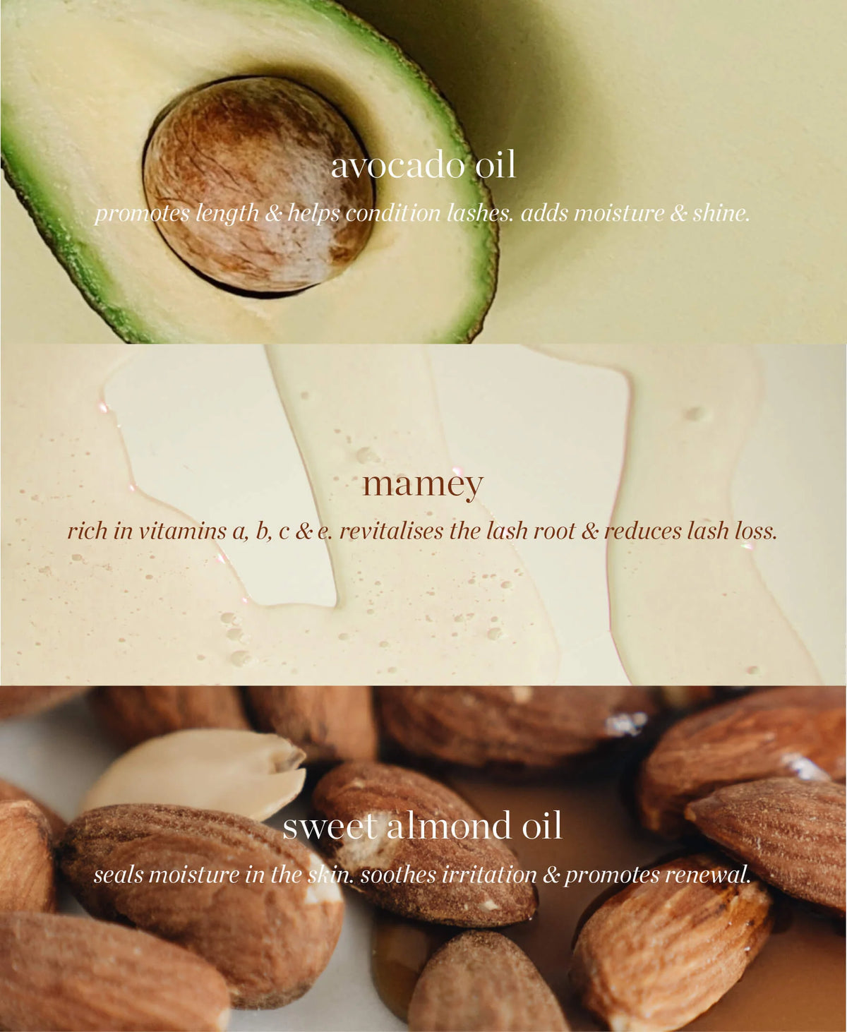 Natural Almond Mascara by Ere Perez
