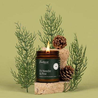 Fir Needle & Pine Jar Candle by Fontana Candle Co