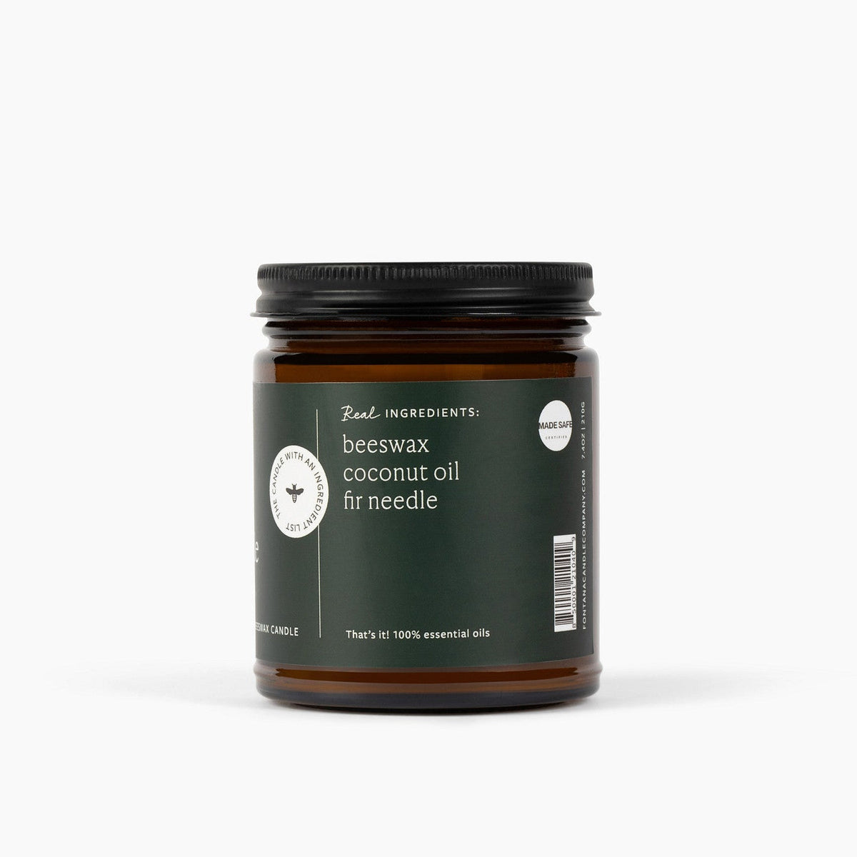 Fir Needle & Pine Jar Candle by Fontana Candle Co