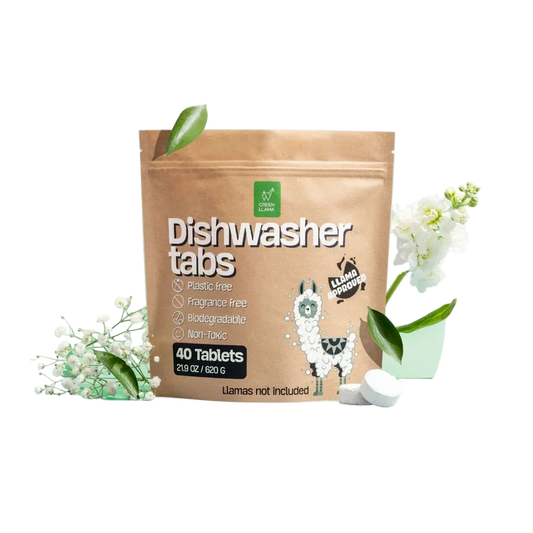 EWG Verified™ & PVA-Free Dishwasher Tabs by Green Llama