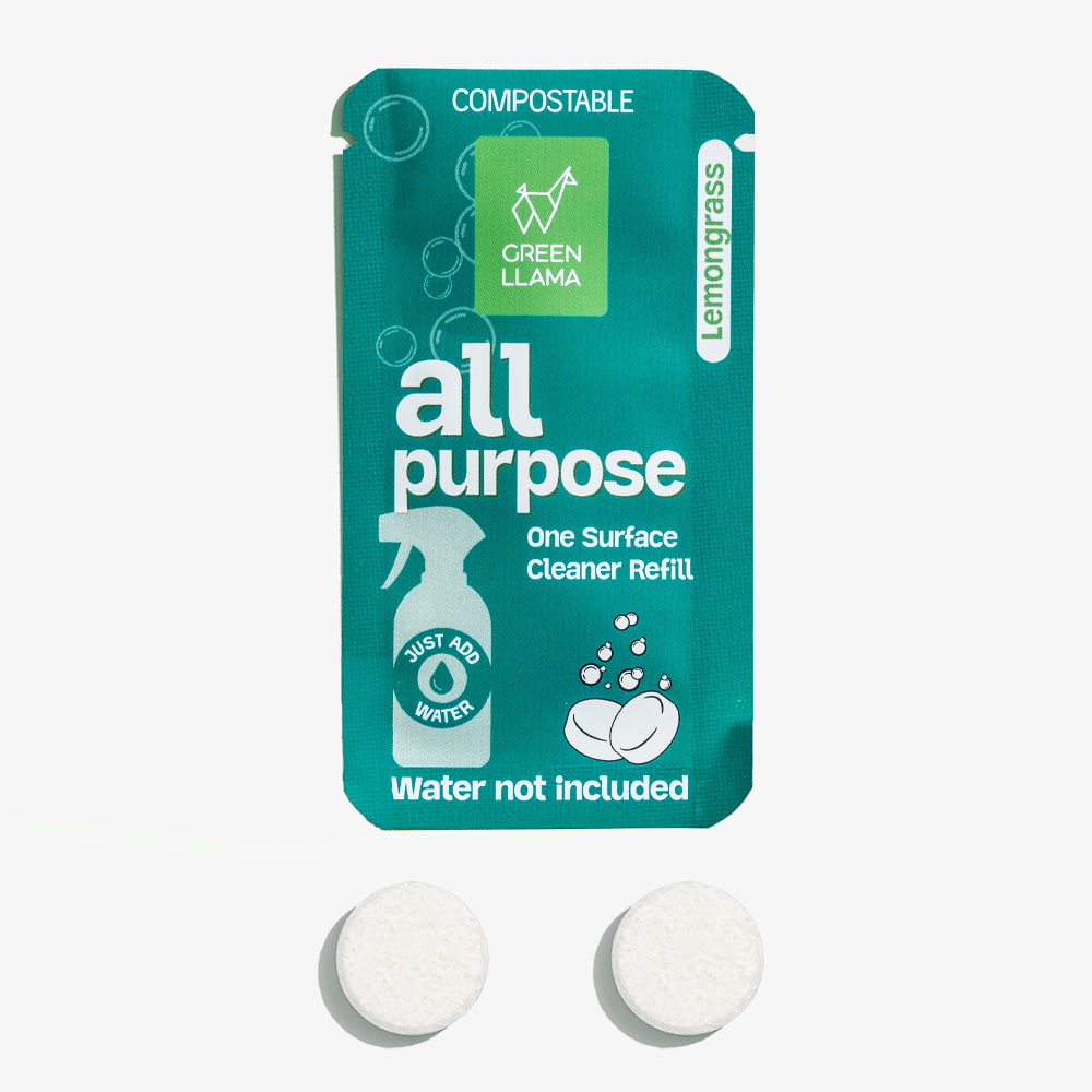 All-Purpose Cleaner Refills- Lemongrass Fragrance PACK OF 3 by Green Llama