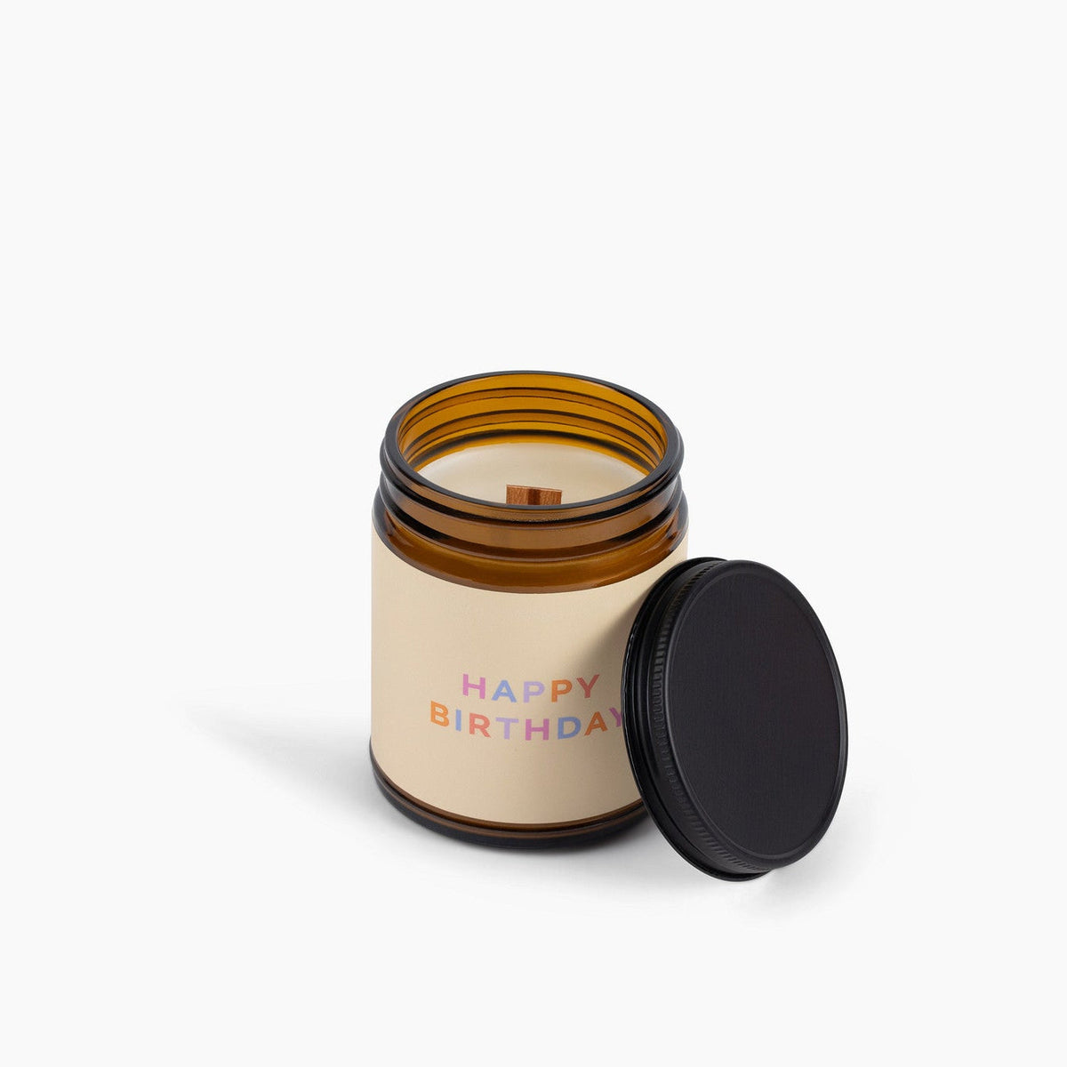 Happy Birthday Pure Vanilla Jar Candle by Fontana Candle Co