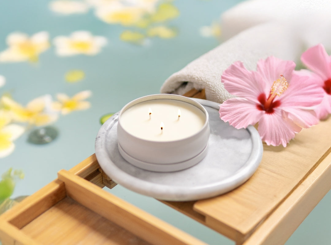 Hibiscus Tea 3-Wick Candle by Grow Fragrance
