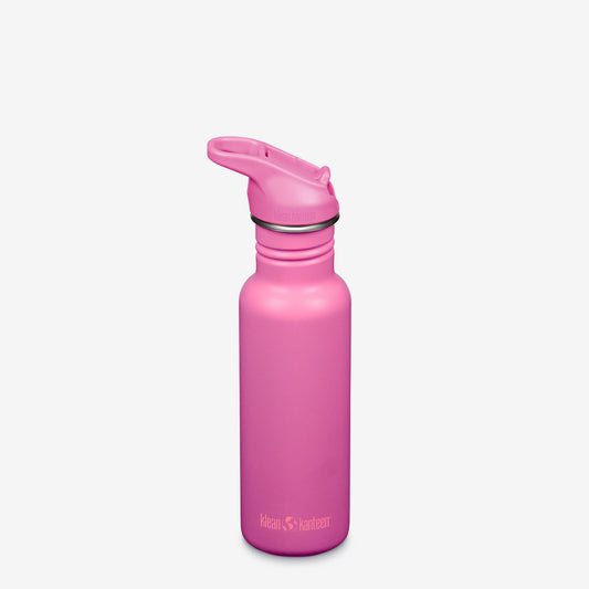 18oz Classic with Flip Seal Sport Cap by Klean Kanteen