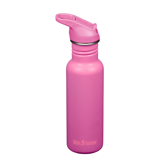 18oz Classic with Flip Seal Sport Cap by Klean Kanteen
