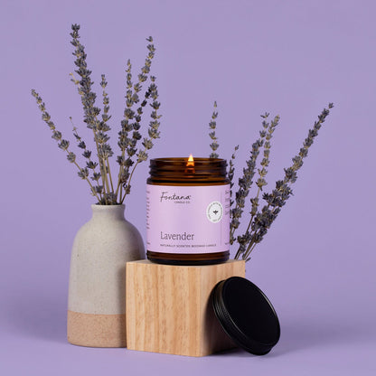 Lavender Jar Candle by Fontana Candle Co