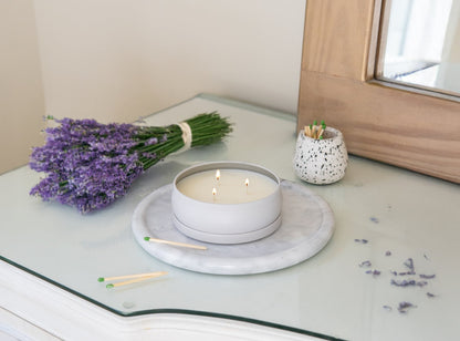 Lavender Blossom 3-Wick Candle by Grow Fragrance