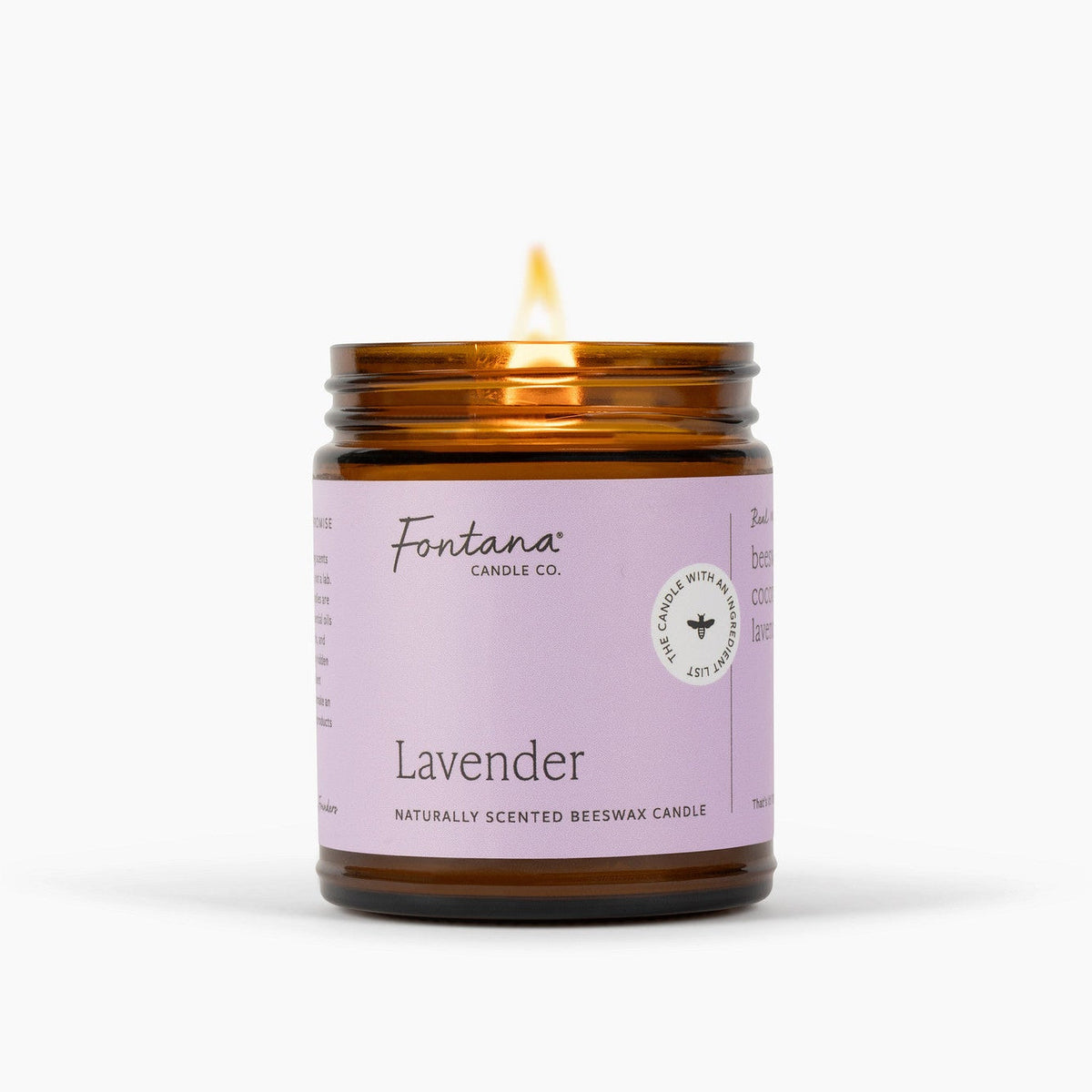 Lavender Jar Candle by Fontana Candle Co