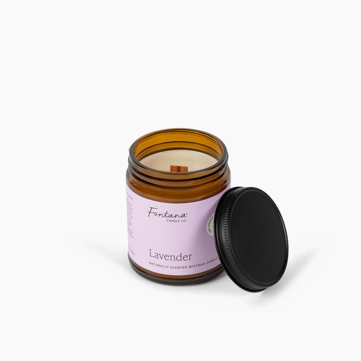 Lavender Jar Candle by Fontana Candle Co