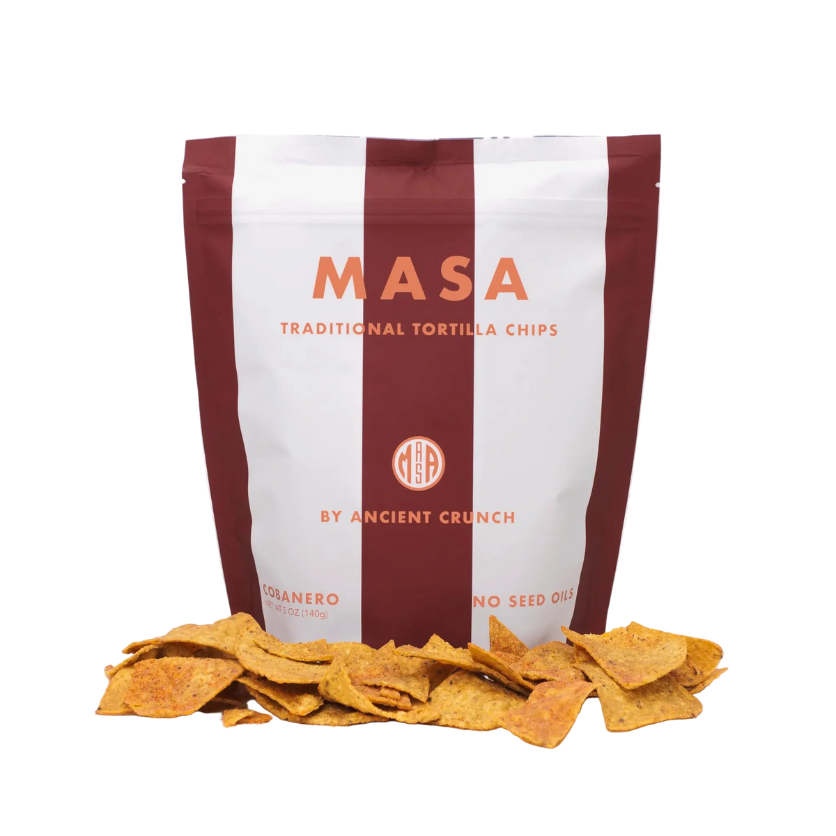 MASA Cobanero Tortilla Chips by Ancient Crunch
