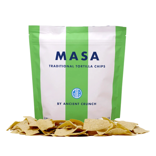 MASA Lime Tortilla Chips by Ancient Crunch