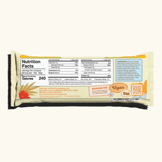 Posana Mango Coconut Protein Bar