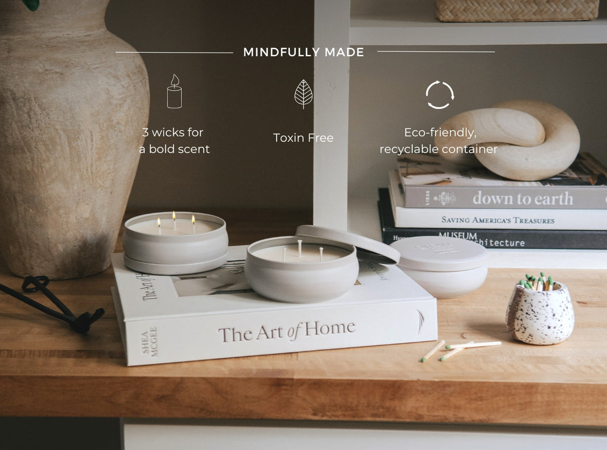 Woodland Sage 3-Wick Candle by Grow Fragrance