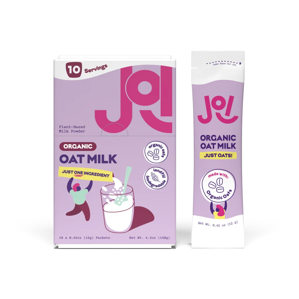 JOI - Instant Organic Oat Milk - Stick Pack 8 ct - travel size